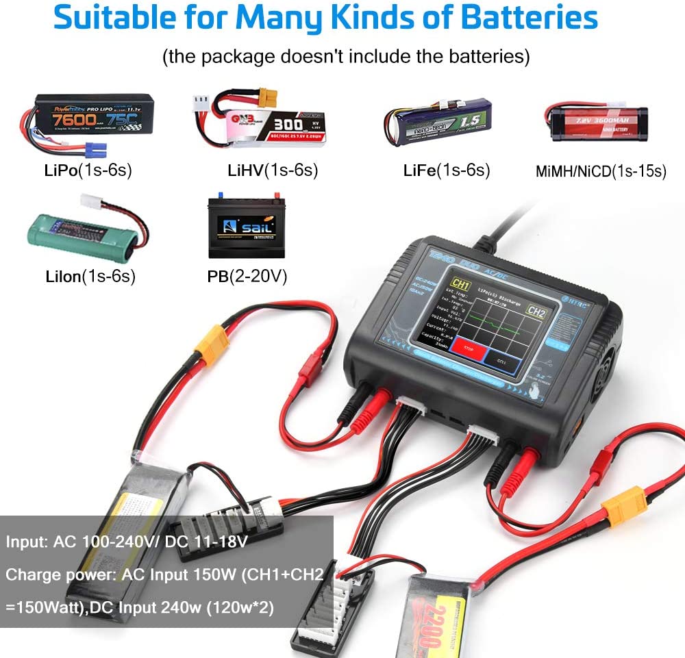 T240 Duo Lipo Charger